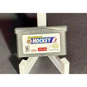 Backyard Hockey NHLPA GBA Game Boy Advance Authentic Atari Cartridge